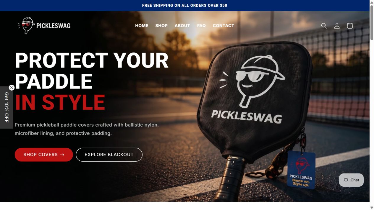 PickleSwag Gear website preview
